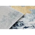 Kizárólagos EMERALD tepih 1025 glamour, elegáns vintage plava / arany 180x270 cm