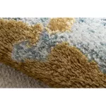 Kizárólagos EMERALD tepih 1023 glamour, elegáns absztrakcija plava / arany 120x170 cm