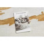 Kizárólagos EMERALD tepih 1023 glamour, elegáns absztrakcija plava / arany 180x270 cm