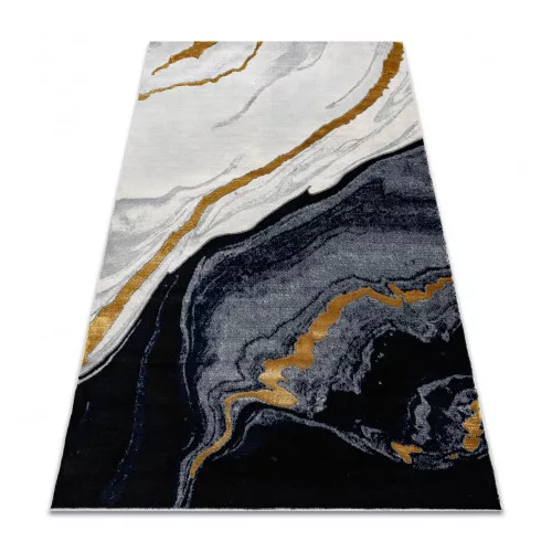  Kab. Tepih EMERALD 1017 glamour, elegantni mramor tamnoplava/zlatna 280x370 cm