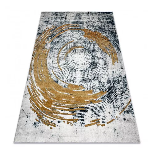  Kab. Tepih EMERALD 1024 glamur, elegantna apstrakcija plava / zlatna 280x370 cm