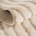 Ay. Art modern okrugli tepih 120 x 120 cm 1122 krem