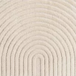 Ay. Art modern okrugli tepih 200 x 200 cm 1122 krem