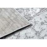  Moderni MEFE tepih 6185 Fa Drvna industrija - sivi 240x330 cm