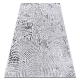Modern MEFE tepih 8725 Körök ujjlenyomat - siva 80x150 cm