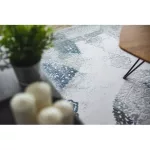 Akril valencia tepih 5040 HAJNAL plava / siva 80x150 cm