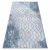 Akril valencia tepih 3951 HEKSAGON plava / siva 80x150 cm