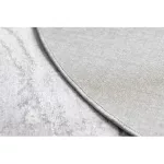  Moderni MEFE Okrugli tepih 6182 Beton - sivi krug 200 cm