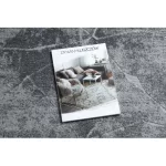  Moderan MEFE tepih Circle 2783 Mramor - sivi krug 160 cm