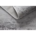  Moderni MEFE Okrugli tepih 6182 Beton - sivi krug 160 cm