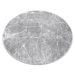  Moderan MEFE tepih Circle 2783 Mramor - sivi krug 120 cm