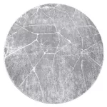  Moderan MEFE tepih Circle 2783 Mramor - sivi krug 120 cm