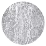  Moderni MEFE Okrugli tepih 6182 Beton - sivi krug 120 cm
