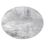  Moderan MEFE tepih Circle 8731 Vintage - sivi krug 100 cm