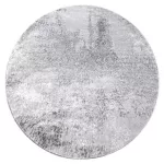  Moderan MEFE tepih Circle 8731 Vintage - sivi krug 100 cm