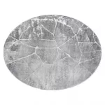  Moderan MEFE tepih Circle 2783 Marble - tamno sivi krug 120 cm