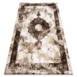 Akril valencia tepih 9987 ORNAMENT, vintage bež 80x150 cm