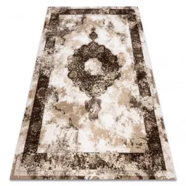 Akril valencia tepih 9987 ORNAMENT, vintage bež 80x150 cm