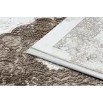 Akril valencia tepih 9987 ORNAMENT, vintage bež 80x150 cm
