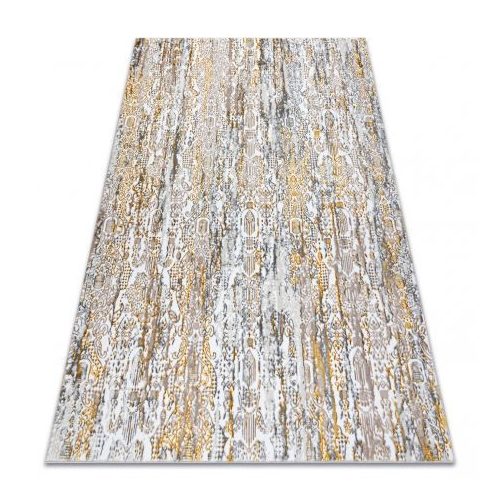 Modern GLOSS tepih 8487 63 elegáns, glamour arany / bež 80x150 cm