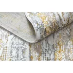Modern GLOSS tepih 8487 63 elegáns, glamour arany / bež 80x150 cm