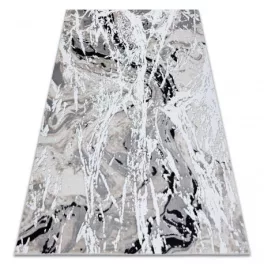   Modern GLOSS tepih 8488 37 Absztrakcija elegáns, glamour bež / siva 80x150 cm