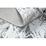 Modern GLOSS tepih 8488 37 Absztrakcija elegáns, glamour bež / siva 80x150 cm