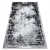 Modern GLOSS tepih 8493 78 vintage, elegáns, siva / crne 80x150 cm