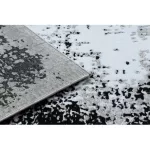 Modern GLOSS tepih 8493 78 vintage, elegáns, siva / crne 80x150 cm