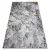Modern GLOSS tepih 528A 58 Márvány , kő, elegáns, glamour elefántcsont / crne 80x150 cm