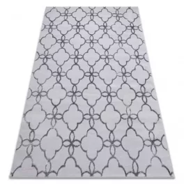 Modern MEFE tepih 8504 Virágok - tamnosiva 180x270 cm
