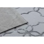 Modern MEFE tepih 8504 Virágok - tamnosiva 120x170 cm