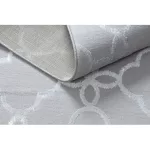 Modern MEFE tepih 8504 Virágok - siva / bijela 80x150 cm