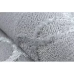 Modern MEFE tepih 8504 Virágok - siva / bijela 80x150 cm