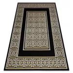 Modern GLOSS tepih 6776 86 elegáns, görög crne / arany 180x270 cm