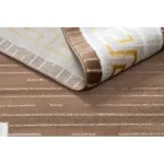 Modern MEFE tepih 9096 görög kulcs - bež / smeđa 140x190 cm