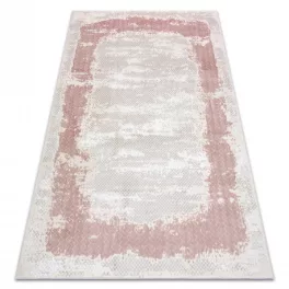   CORE tepih A004 árnyékolt - Structural, két szintű, bež / ružičasta 180x270 cm