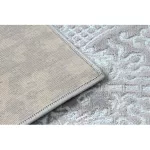 CORE tepih W3824 Ornament Vintage - Structural, két szintű, svijetloplava / krem / siva 160x220 cm