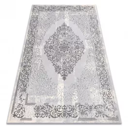   CORE tepih W7161 Rozetta Vintage - Structural, két szintű, siva 160x220 cm