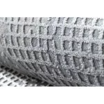 CORE tepih A004 árnyékolt - Structural, két szintű, crne / siva 160x220 cm
