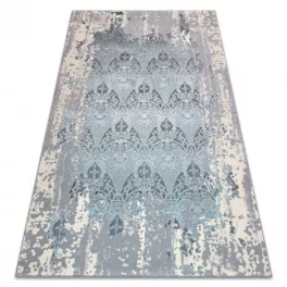   CORE tepih W3824 Ornament Vintage - Structural, két szintű, svijetloplava / krem / siva 140x190 cm