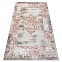   CORE tepih W9797 Rozetta - Structural, két szintű, бежов / розов 120x170 cm