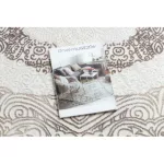 CORE tepih 8111 Ornament Vintage - Structural, két szintű, bež 160x220 cm