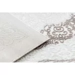 CORE tepih 8111 Ornament Vintage - Structural, két szintű, bež 160x220 cm