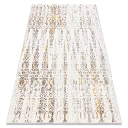   CORE tepih 241A Ornament Vintage - Structural, két szintű, bež / arany 140x190 cm