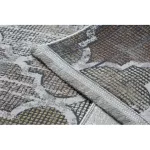 Modern LUCE 75 Marokkói Trellis vintage - siva / mustár 173x270 cm tepih