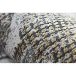 Modern LUCE 75 Marokkói Trellis vintage - siva / mustár 173x270 cm tepih