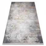Modern LUCE 84 vintage - siva / mustár 173x270 cm tepih