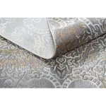 Modern LUCE 84 vintage - siva / mustár 173x270 cm tepih