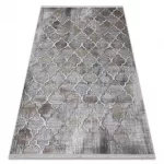 Modern LUCE 75 Marokkói Trellis vintage - siva / mustár 134x190 cm tepih